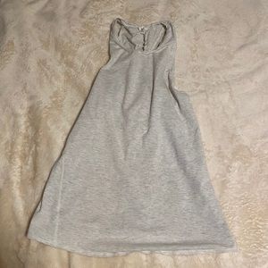 Lululemon All Tied Up Tank Grey Size 2